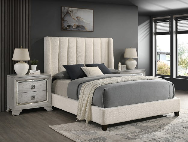 Agnes king Bed White